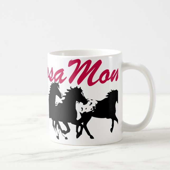 Caneca De Café Mamã do Appaloosa (Direita)