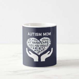CANECA DE CAFÉ MAMÃ DO AUTISMO