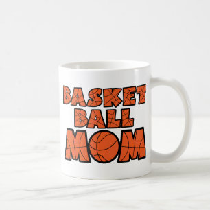 Caneca De Café Mamã do basquetebol