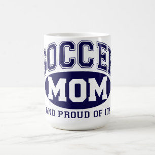Caneca de café - mamã do futebol e orgulhoso del