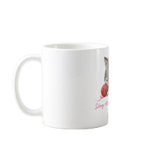 mamã do gato da estada em casa