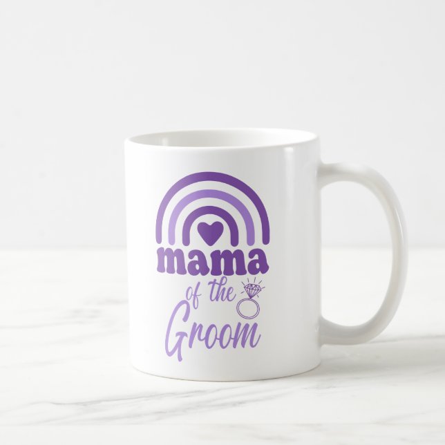 Caneca De Café Mama do Noivo (Direita)