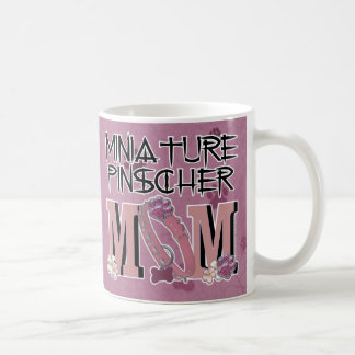 Caneca De Café MAMÃ do Pinscher diminuto