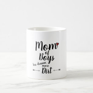 CANECA DE CAFÉ MAMÃ DOS MENINOS CANECA, PRESENTE