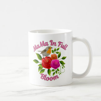 Caneca De Café Mama em Cheio Bloom - Primavera Inspiração MaMa Bi