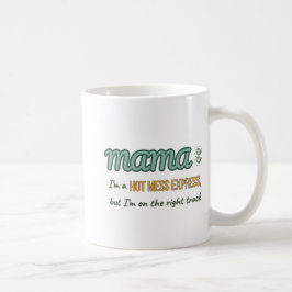 Caneca De Café MaMa Expresso Quente