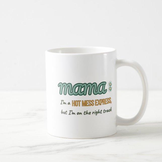 Caneca De Café MaMa Expresso Quente (Direita)