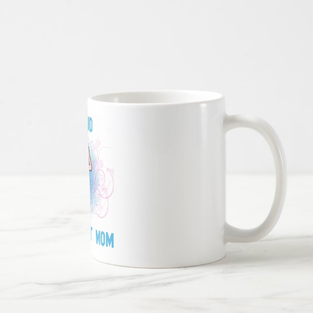 Caneca De Café Mamã orgulhosa do Gymnast (Direita)