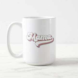 Caneca De Café Mama Retro