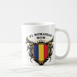 Caneca De Café Mamã romena do número um