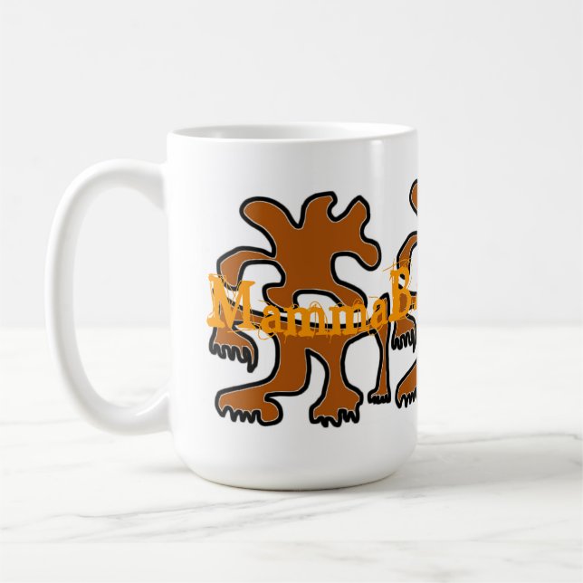 Caneca De Café MamaBASIL Design Mug! (Esquerda)
