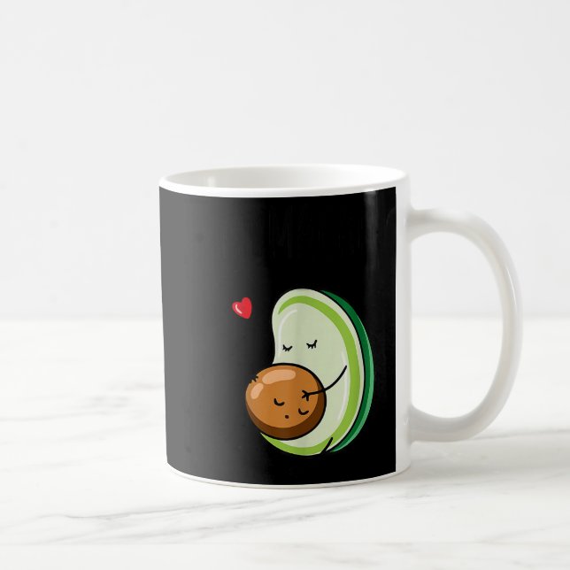 Caneca De Café Mamacado Abacate Mãe Grávida Gravidez Avo  (Direita)
