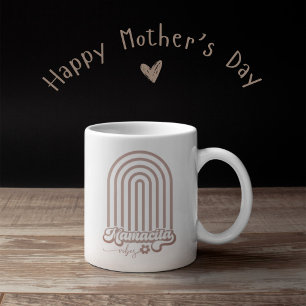Caneca De Café Mamacita vibes dia de as mães arco-íris