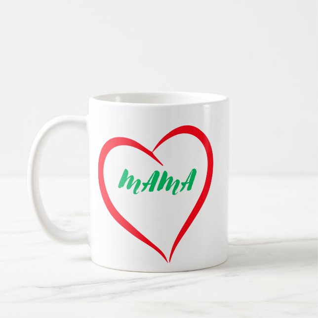 Caneca De Café Mamãe (Esquerda)