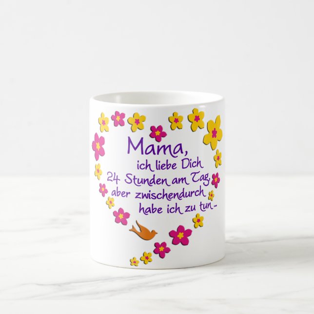 Caneca De Café Mamãe (Centro)