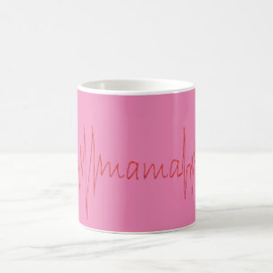 Caneca De Café Mamãe ama presente de Dia de as mães para o melhor