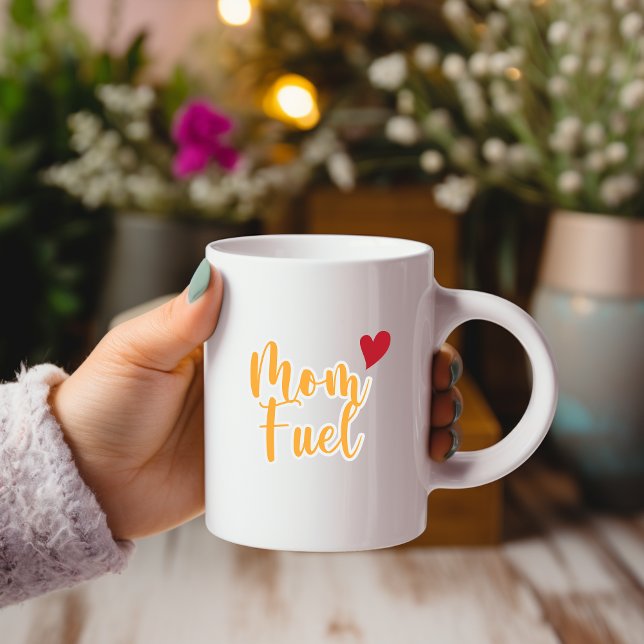 Caneca De Café Mamãe Combustível Mug (Criador carregado)