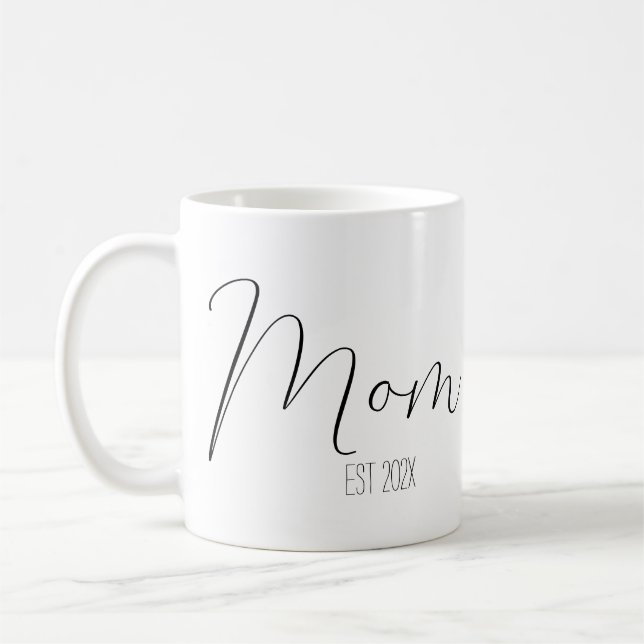 Caneca De Café Mamãe criou um presente 202x para a caneca-mãe (Esquerda)