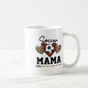 Caneca De Café Mamãe de Futebol Feminino Dia de Jogo de Futebol S