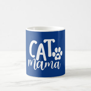 Caneca De Café mamãe de gatos design de gatos