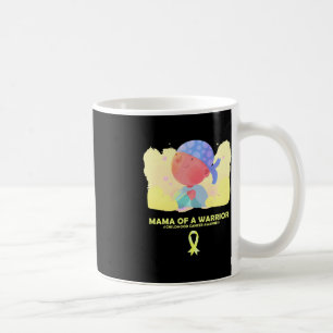 Caneca De Café Mamãe De Uma Consciência De Canceres De Infância G