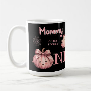 Caneca De Café Mamãe do Espiritinho Assustador Pinkoween Retro Gh