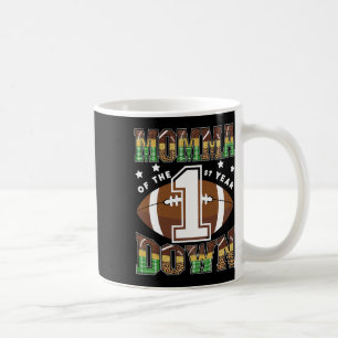 Caneca De Café Mamãe do Primeiro Ano de Futebol no Primeiro Anive