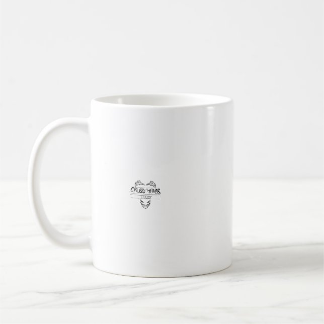 Caneca De Café Mamãe e Dragão Bebê Cartoon Café Mug 11 oz (Esquerda)
