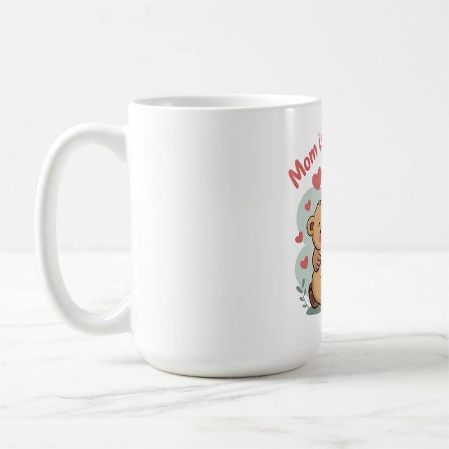 Caneca De Café Mamãe é Minha Favorita (Esquerda)