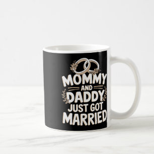 Caneca De Café Mamãe E Pai Acabaram De Se Casar 1