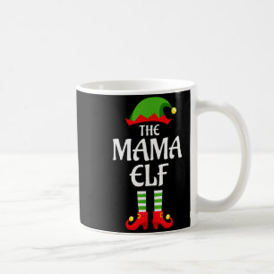 Caneca De Café Mamãe Elfo Família Correspondência Grupo Natal