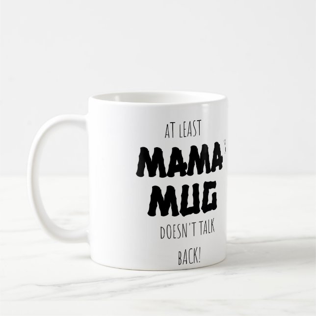 Caneca De Café Mamãe Engraçada  (Esquerda)