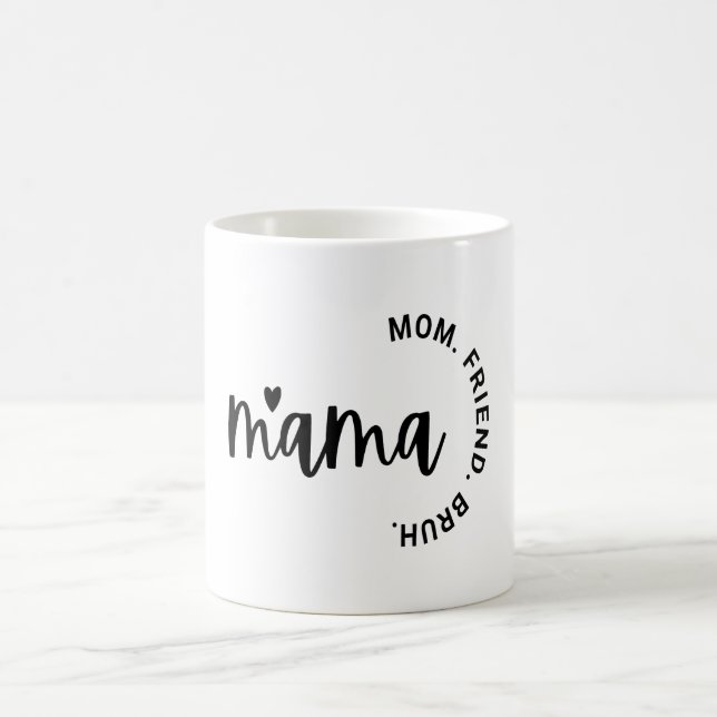 Caneca De Café Mamãe, Esposa Mãe Amiga, Dia das Mães, Presente Pa (Centro)