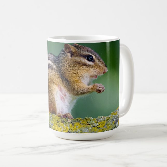 Caneca De Café Mamãe Esquilo (Frente Esquerda)