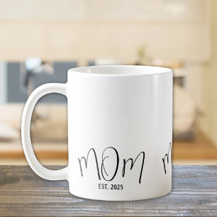 Caneca De Café Mamãe Estabeleceu Novo Presente Mãe