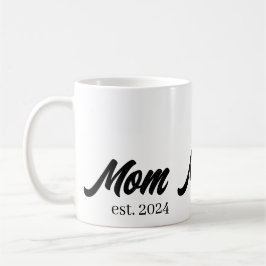 Caneca De Café Mamãe Estabeleceu Novo Presente Mãe