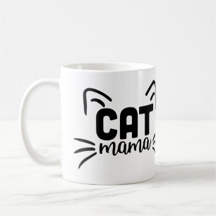 Caneca De Café Mamãe Gato Com Sussurros
