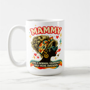 Caneca De Café Mamãe Incrível Avó Retro Vintage Presente Groovy