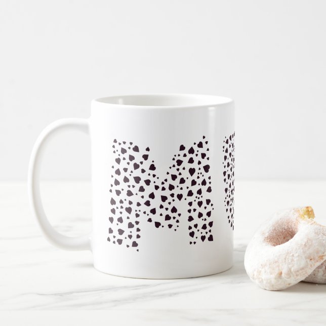 Caneca De Café Mamãe Mãe Moderna  (Com Donut)