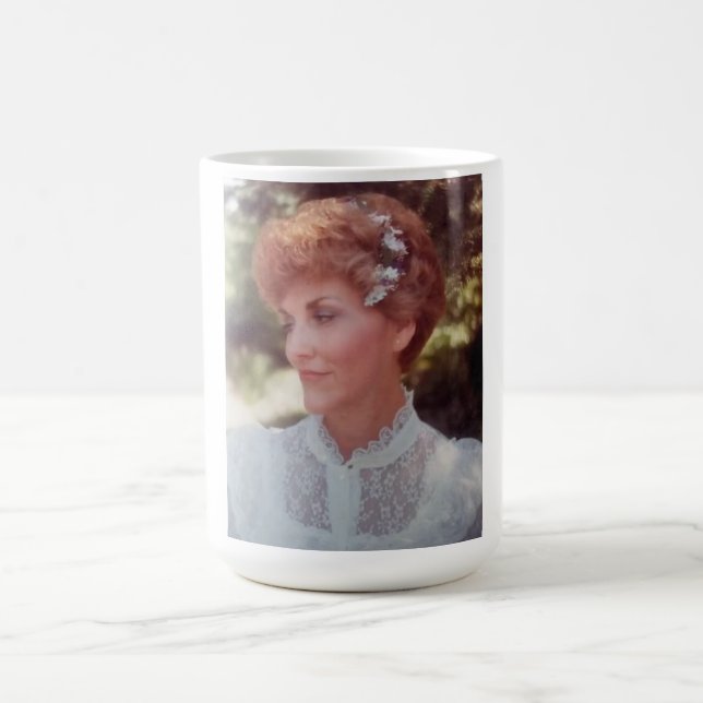 Caneca De Café Mamãe no seu casamento aos 51 anos (Centro)