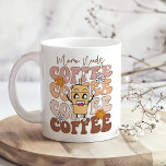 Caneca De Café "Mamãe Precisa De Café" Retro Funny Pastel Floral<br><div class="desc">Comece o dia certo com a "Mama Precisa de Café Retro Funny Pastel Floral Coffee Mug", uma mistura perfeita de estilo e humor para a movimentada mãe que não pode funcionar sem sua respiração matinal. Esta charmosa caneca apresenta a frase "Mamãe Precisa de Café" em tipografia ousada e inspirada por...</div>