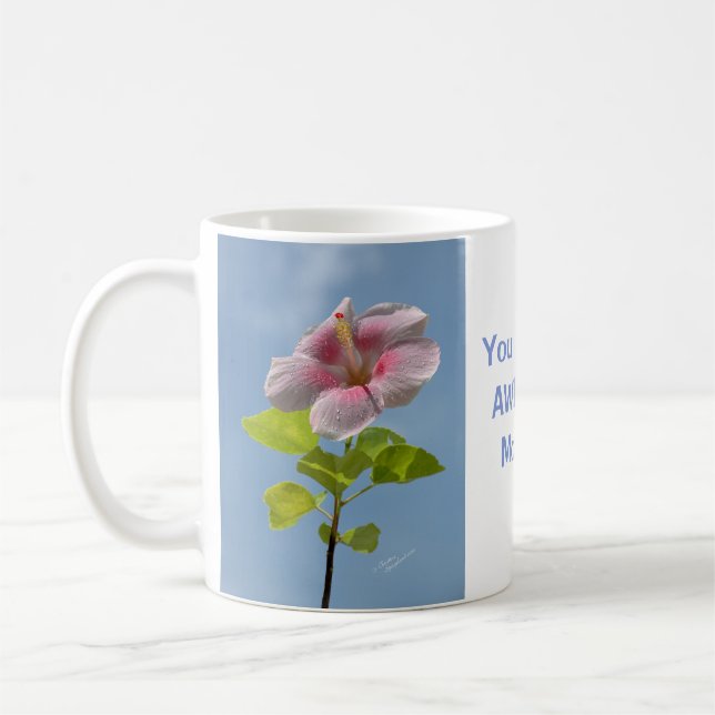 Caneca De Café Mamães Incríveis Flores Mug (Esquerda)