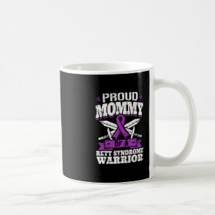 Caneca De Café Mamães Orgulhosas De Um Guerreiro Da Síndrome De R