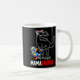 Caneca De Café Mamasaurus T Rex Dinossauro Conscientização do Aut