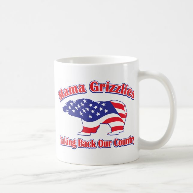 Caneca De Café Mamma-Grizzlies (Direita)