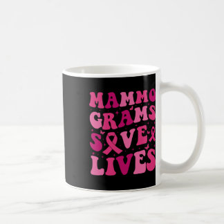 Caneca De Café Mamografias salvam vidas Cancer da mama