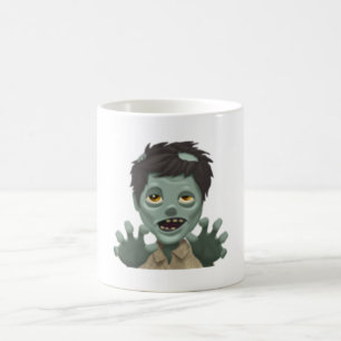 Caneca De Café Man Zombie - Emoji