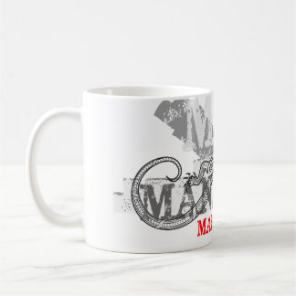 Caneca De Café Mana Atua - poder dos deuses - branco