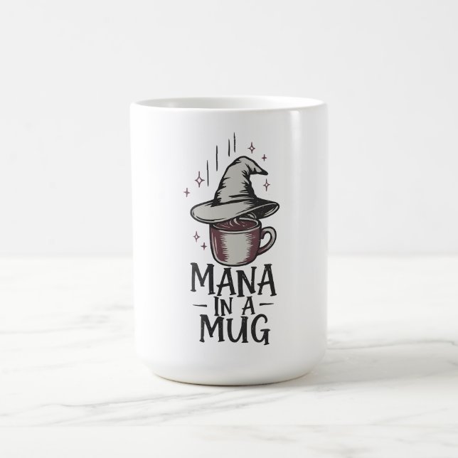 Caneca De Café Mana Em Uma Caneca – Café Wizard Hat (Centro)