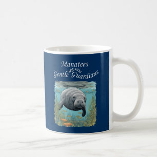 Caneca De Café Manatees Gentle Aquatic Guardians